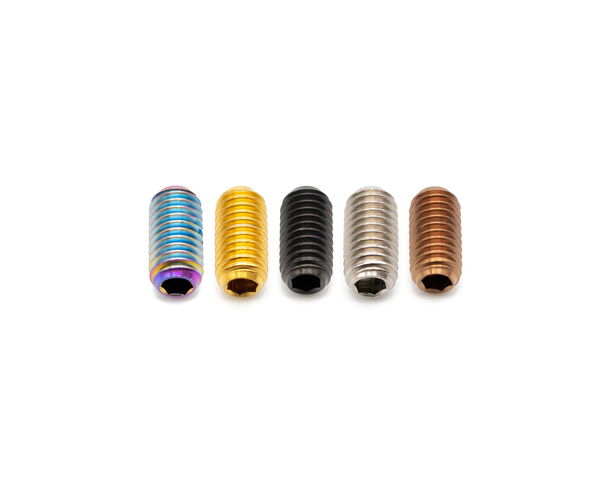 M5x10mm - Grub/Set Screw - Titanium