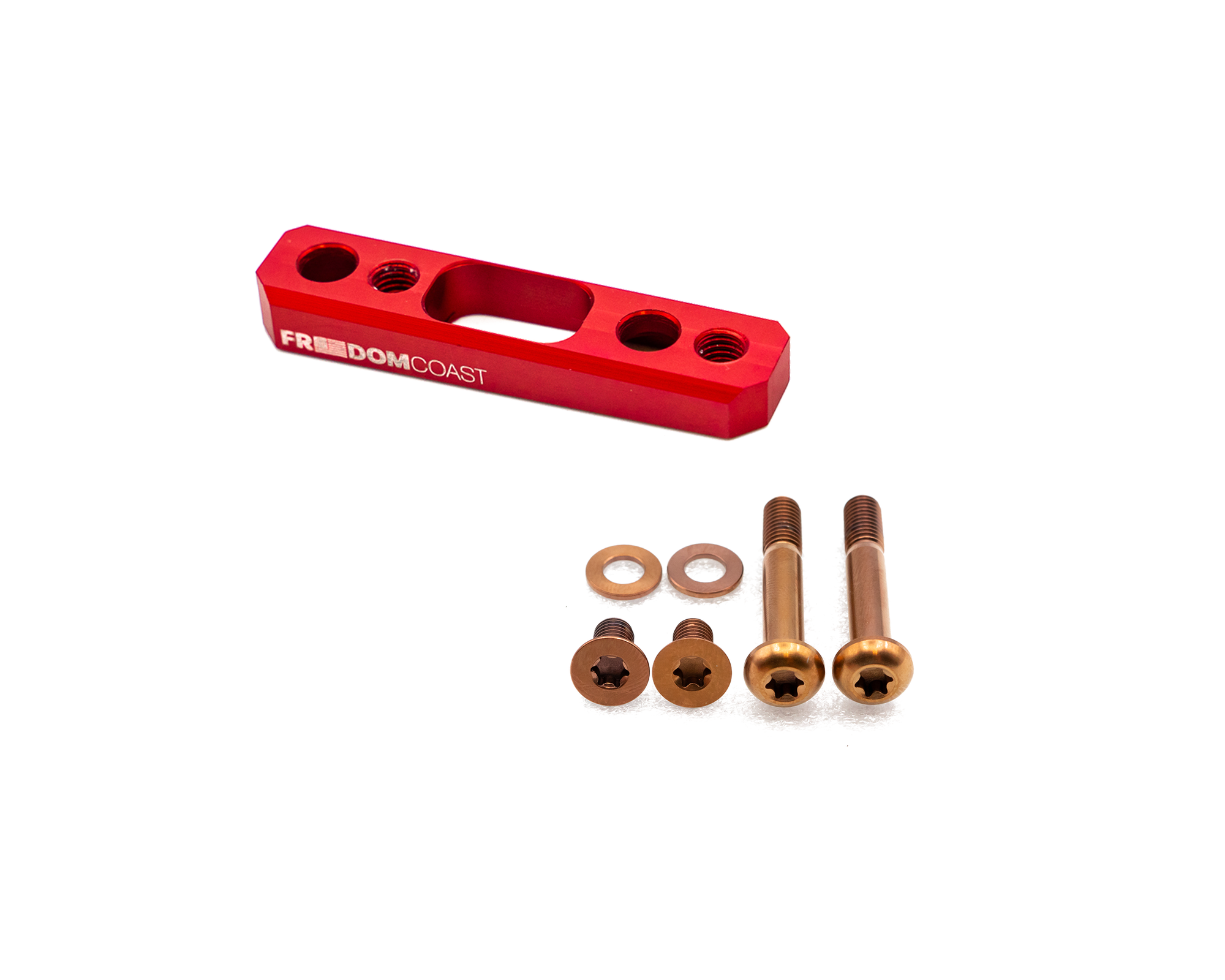 Flat Mount Disc Brake Adapter - Rear Brake - 42mm Bolts