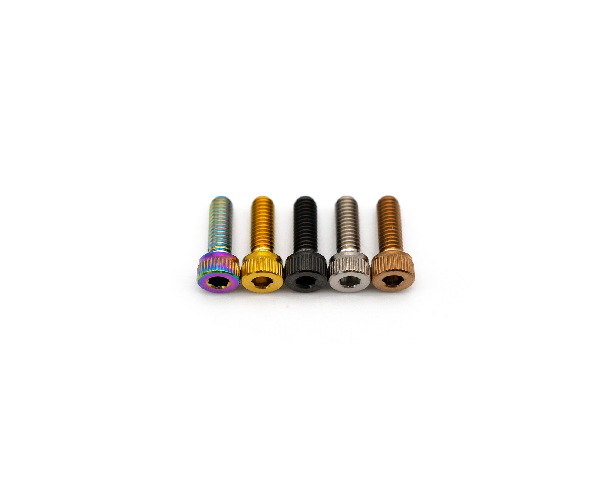 M4x12mm - Knurled Head - Titanium
