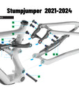 Titanium Specialized Levo 3 & Stumpjumper 14 Spare Parts