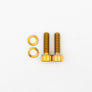 Titanium Shimano Crank Arm Pinch Bolt Kit