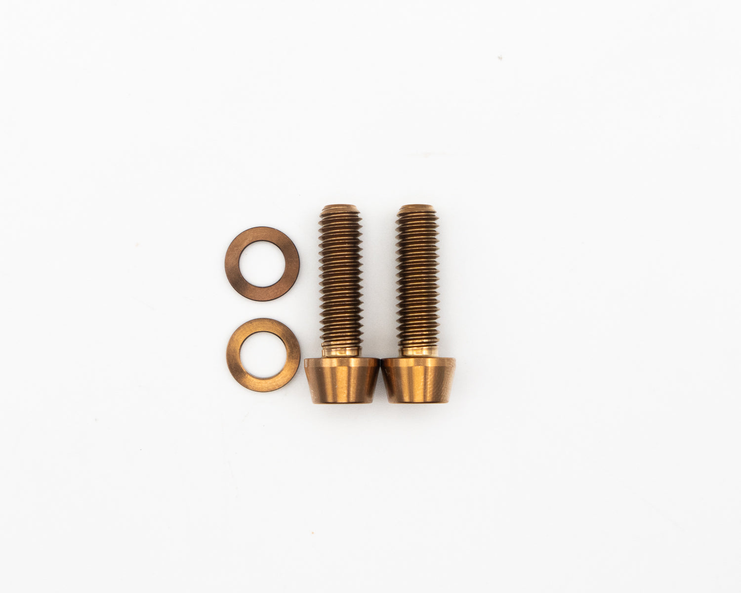 Shimano Crank Arm Pinch Bolt Kit - Titanium