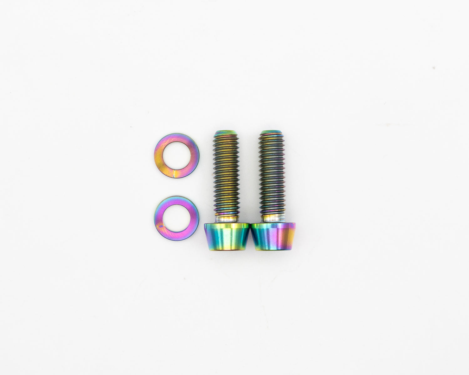 Shimano Crank Arm Pinch Bolt Kit - Titanium