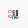 Titanium Shimano Crank Arm Pinch Bolt Kit