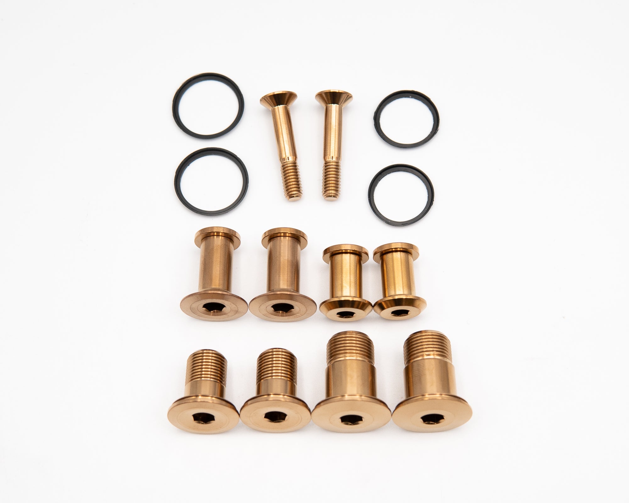 Specialized Stumpjumper EVO Carbon Frame Linkage Hardware Kit 2021 - 2024 - Titanium