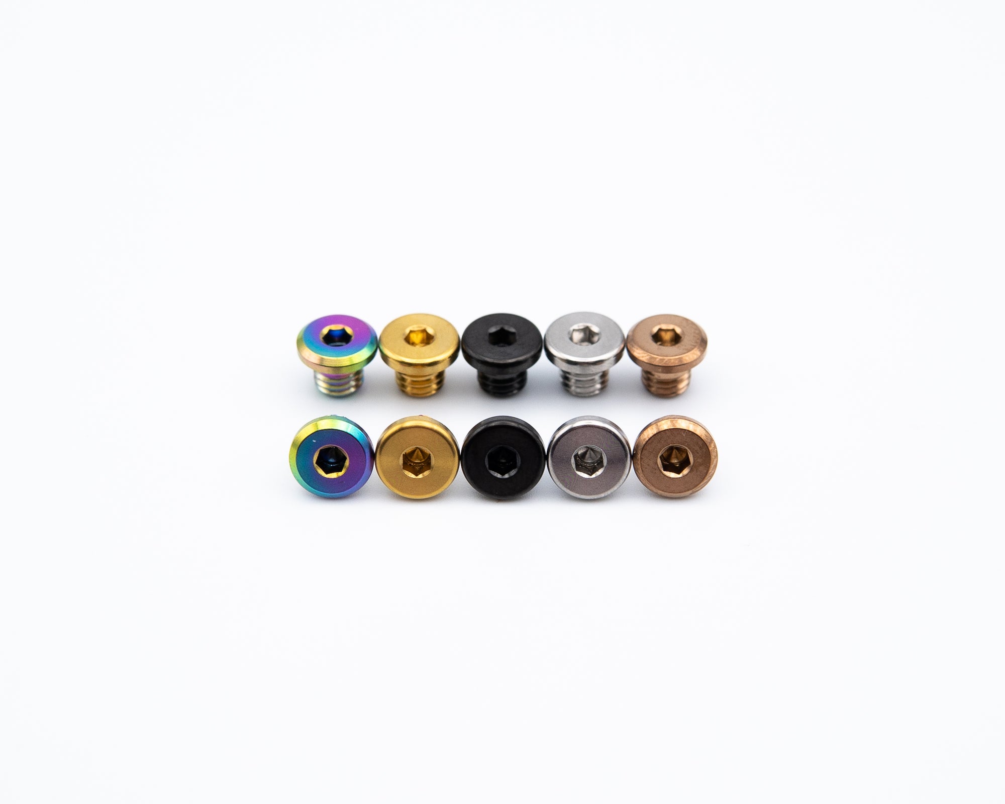 Shimano Deore/SLX/XT/XTR/Saint Titanium Bleed Port Bolt Set
