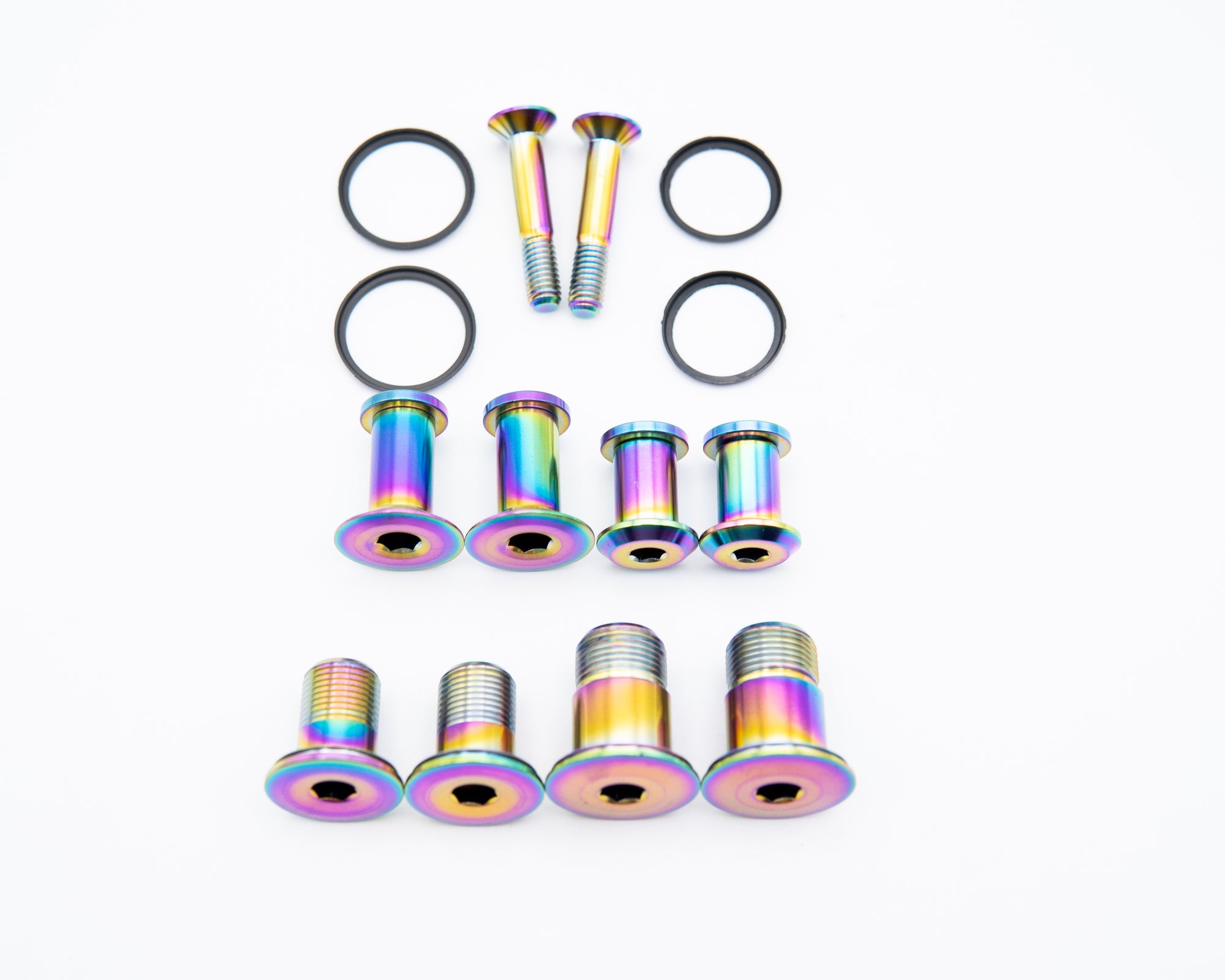 Specialized Stumpjumper EVO Carbon Frame Linkage Hardware Kit 2021 - 2024 - Titanium
