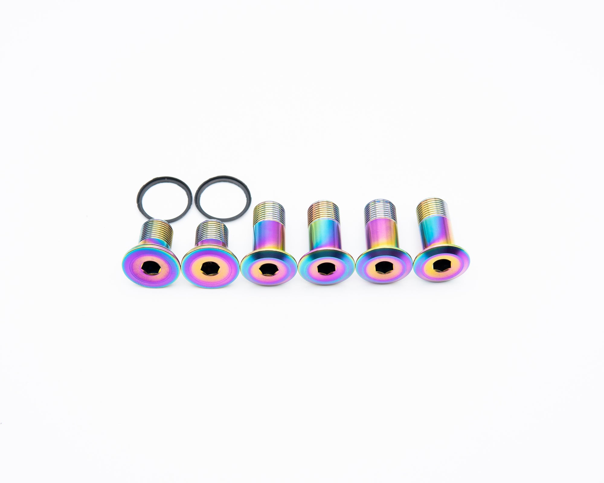Specialized Stumpjumper Carbon Frame Linkage Hardware Kit 2021-2024 - Titanium