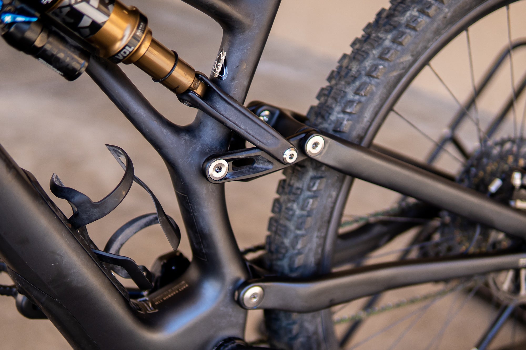 Specialized Stumpjumper EVO Carbon Frame Linkage Hardware Kit 2021 - 2024 - Titanium