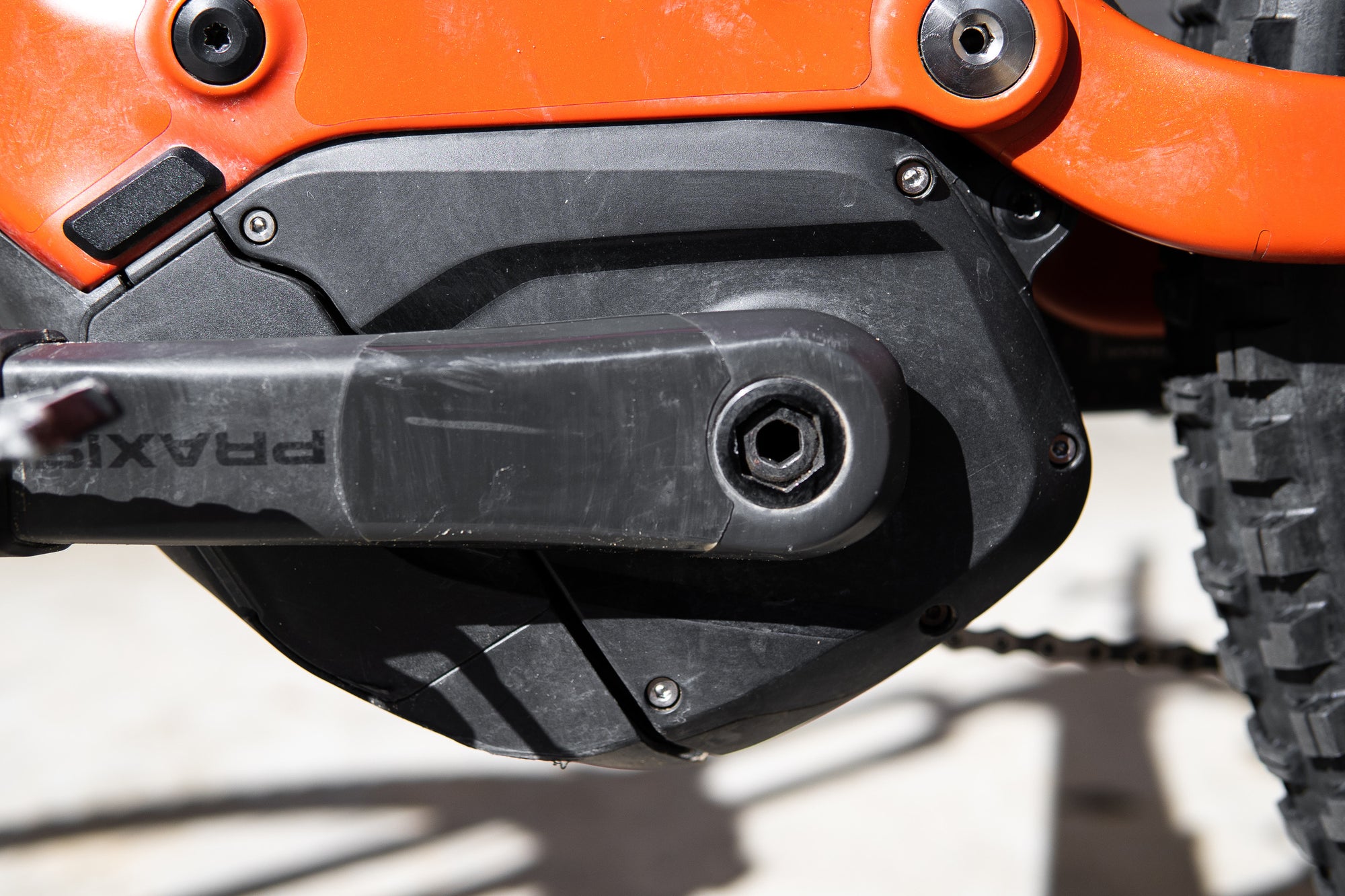 Specialized Levo Motor Cover Bolt Kit - Titanium