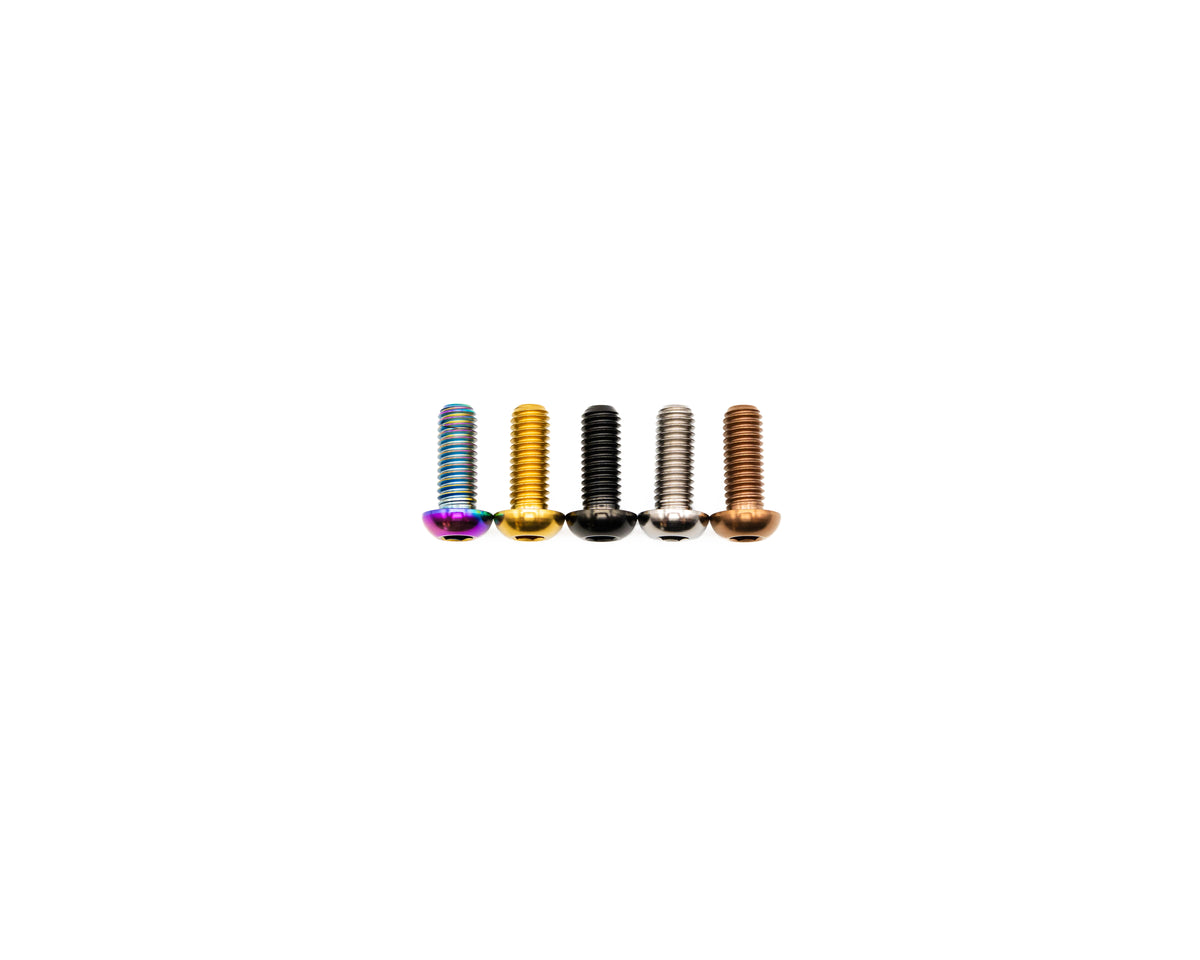 M6x16mm - Button Head - Titanium