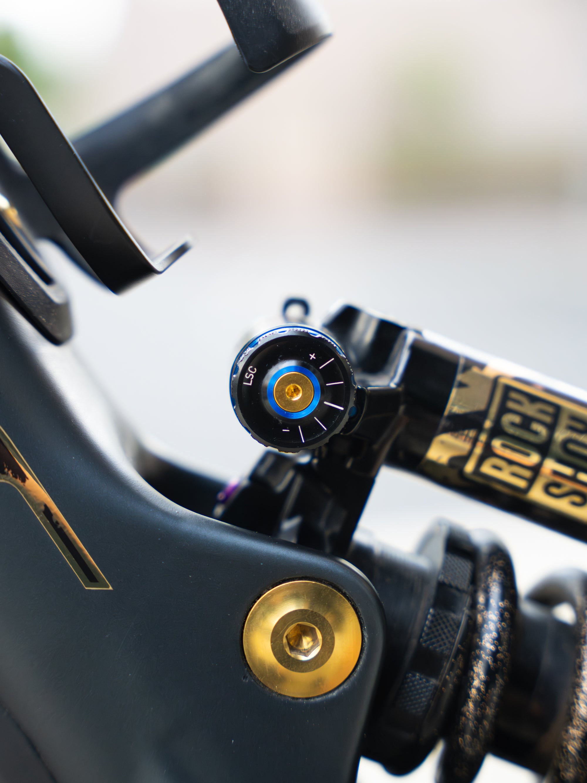 Rockshox Damper Compression Bolt - Titanium