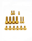 Fox Fork Titanium Bolt Kit