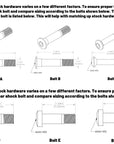 Specialized Stumpjumper / Stumpjumper Evo / Turbo Levo Shock Bolts - Titanium