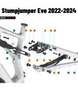 Titanium Specialized Levo 3 & Stumpjumper 14 Spare Parts