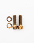 Shimano Crank Arm Pinch Bolt Kit - Titanium