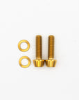 Shimano Crank Arm Pinch Bolt Kit - Titanium