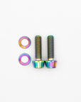 Shimano Crank Arm Pinch Bolt Kit - Titanium