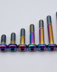 Flat Mount Caliper Bolts - Titanium