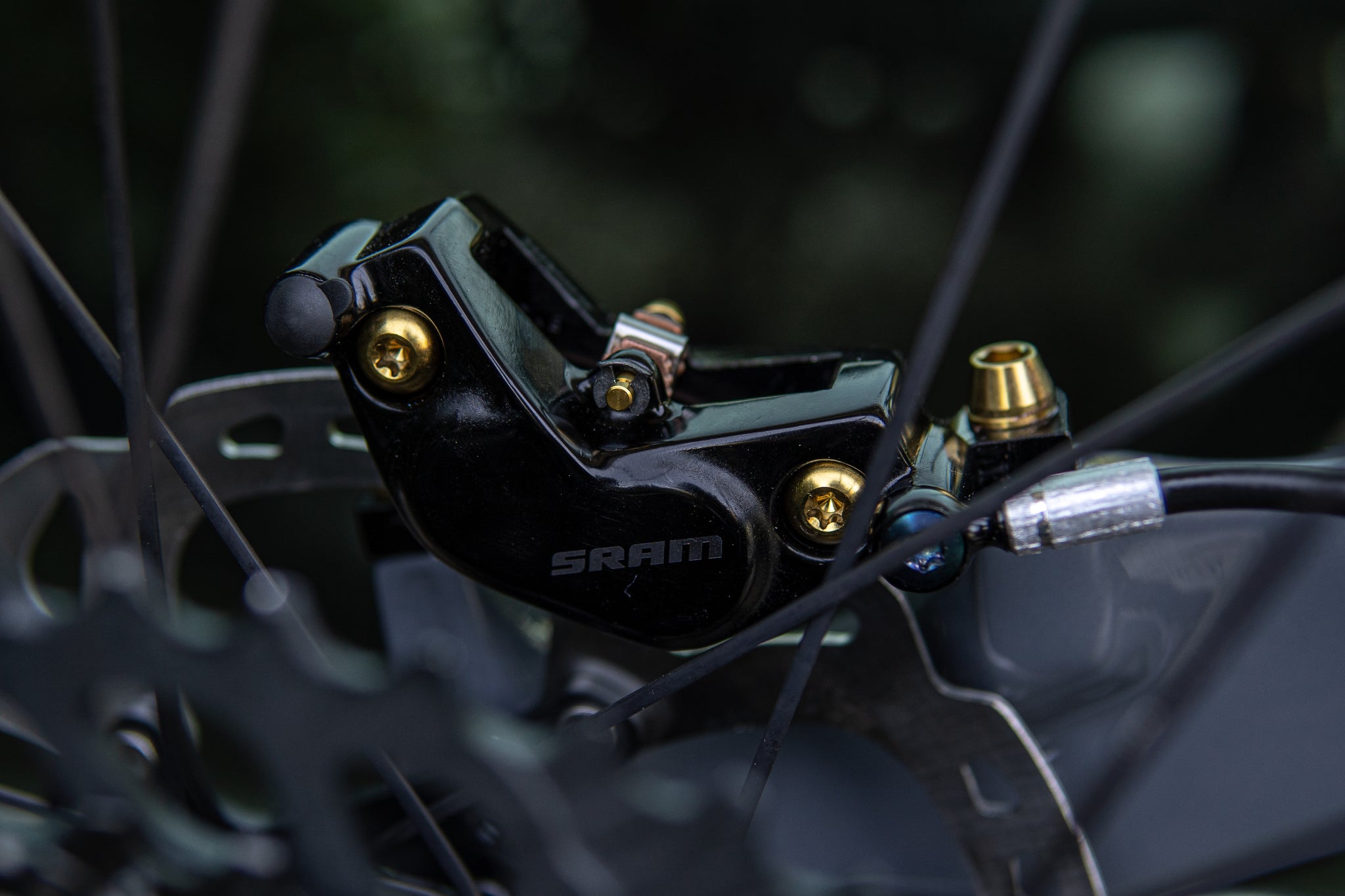 Titanium SRAM Mountain Caliper Body Bolts Better Bolts