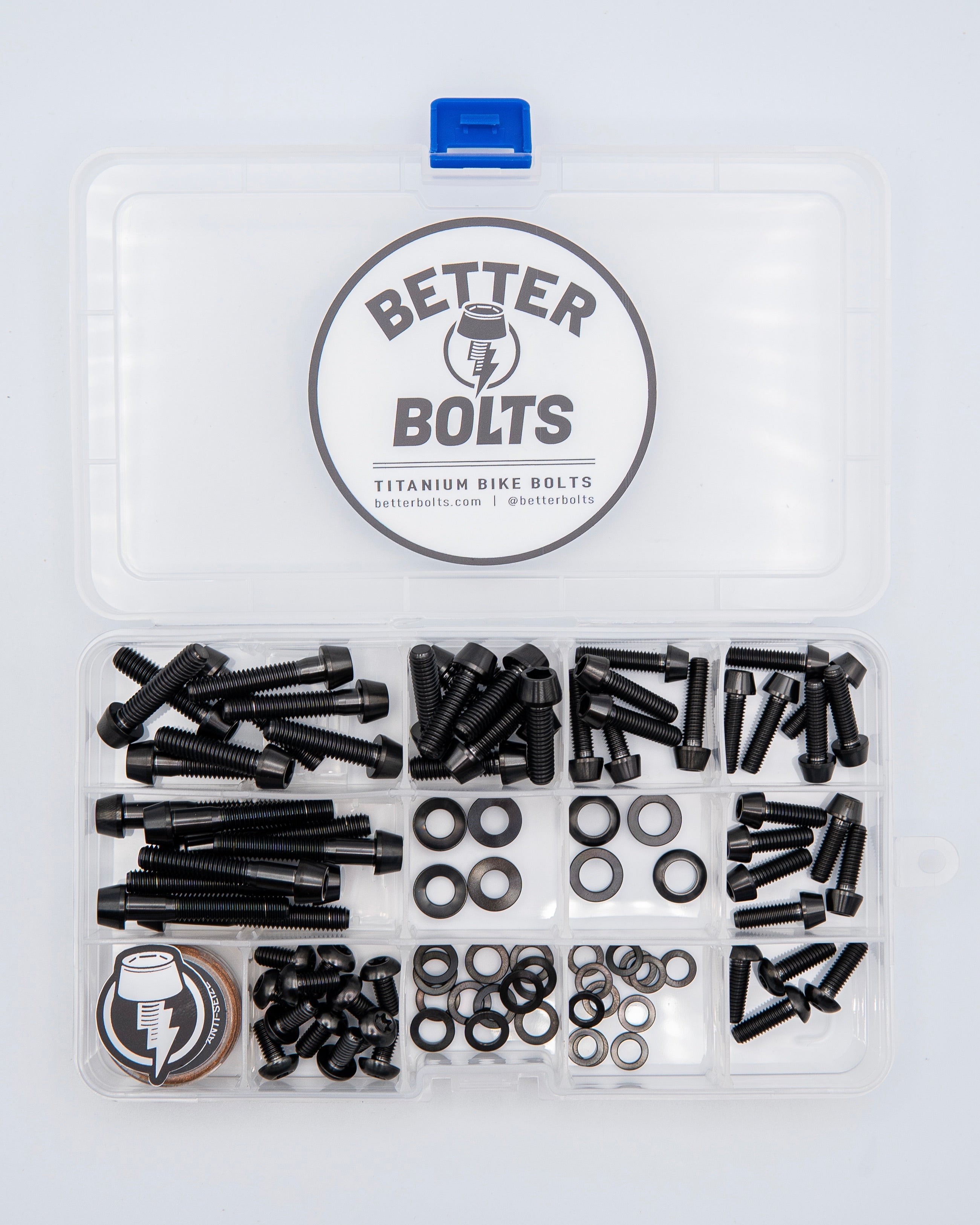 Mountain Bike Bolt Pack Titanium Better Bolts