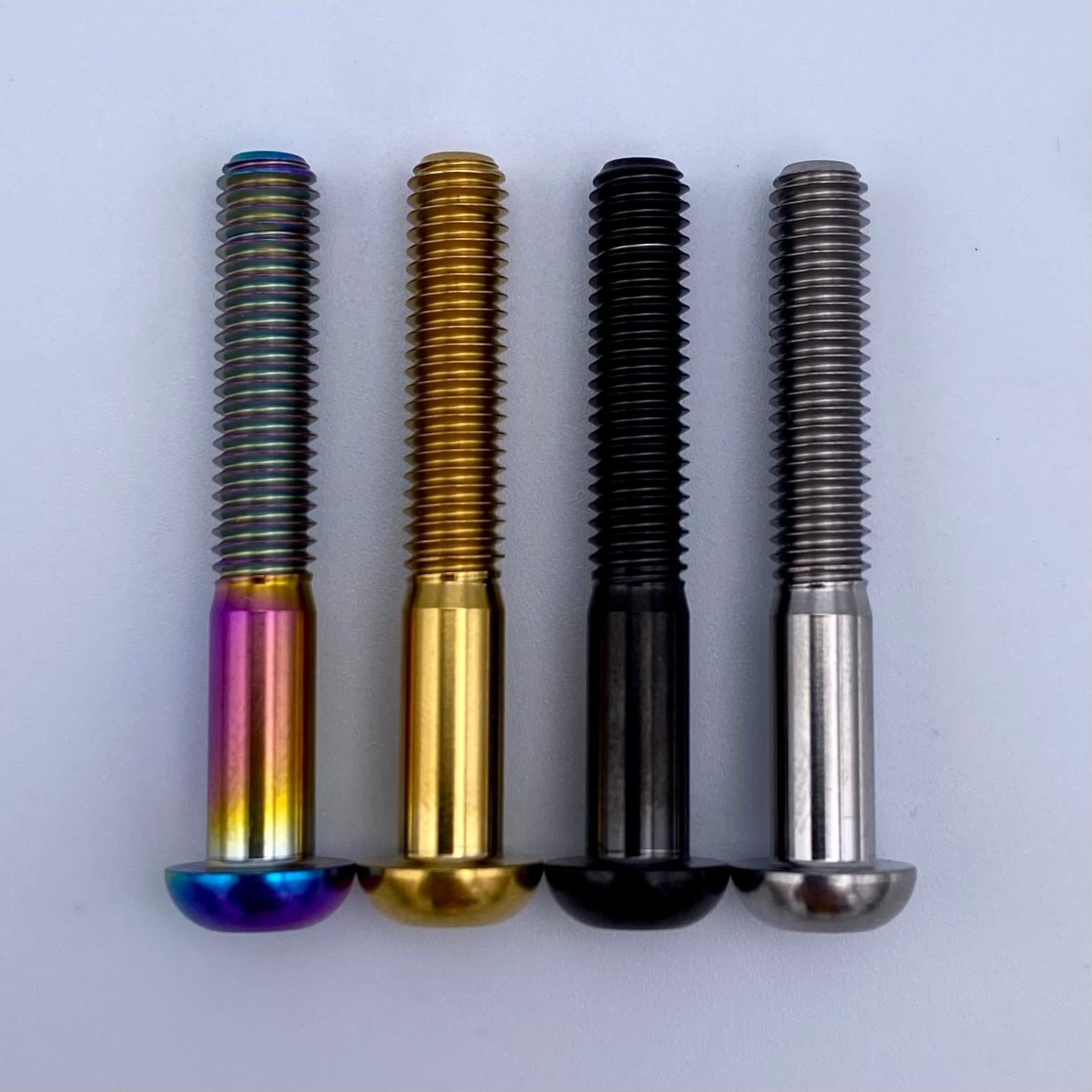 M6x40mm - Button Head Low Profile - Titanium