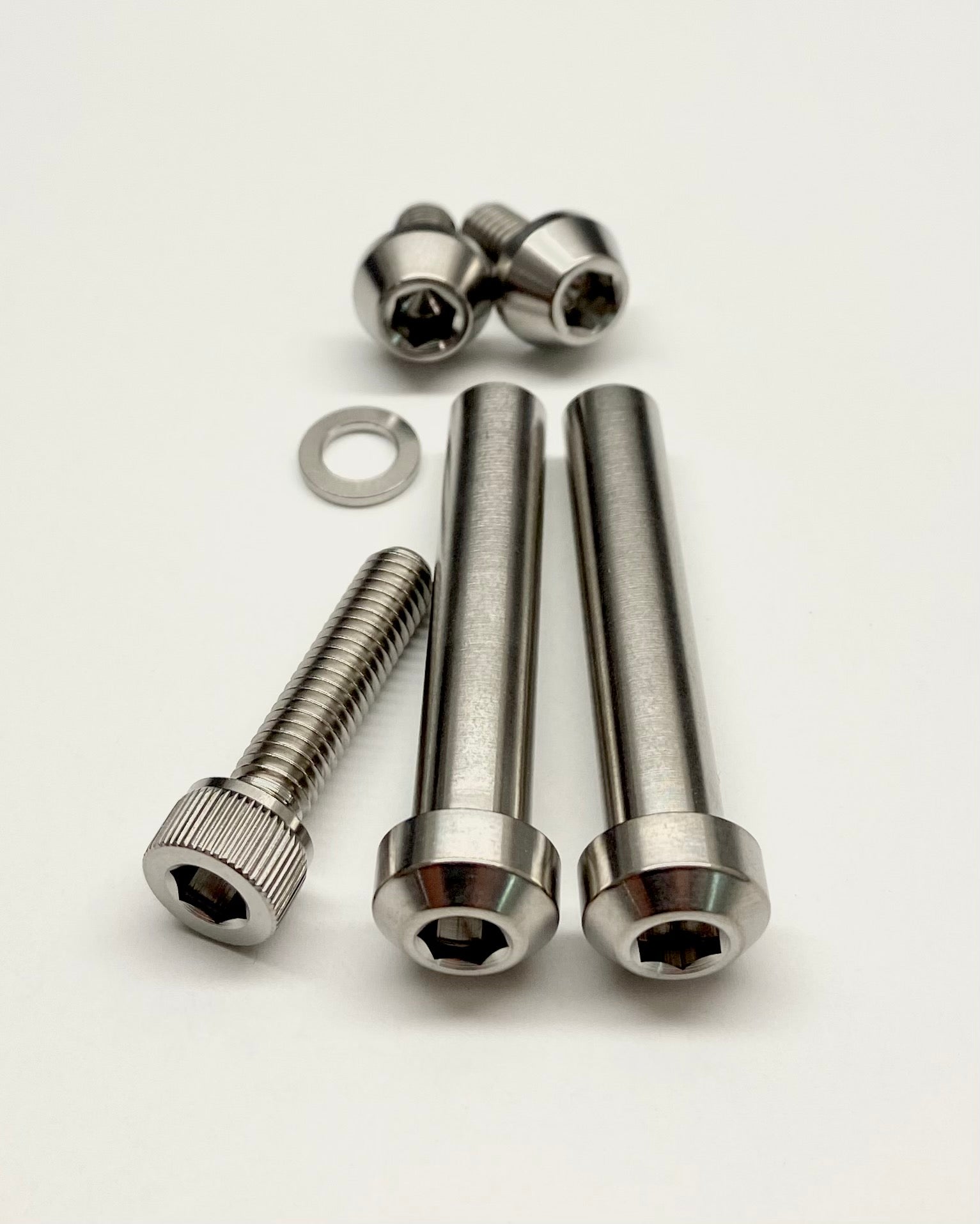 Transition Rear Shock and Pivot Titanium Bolt Set