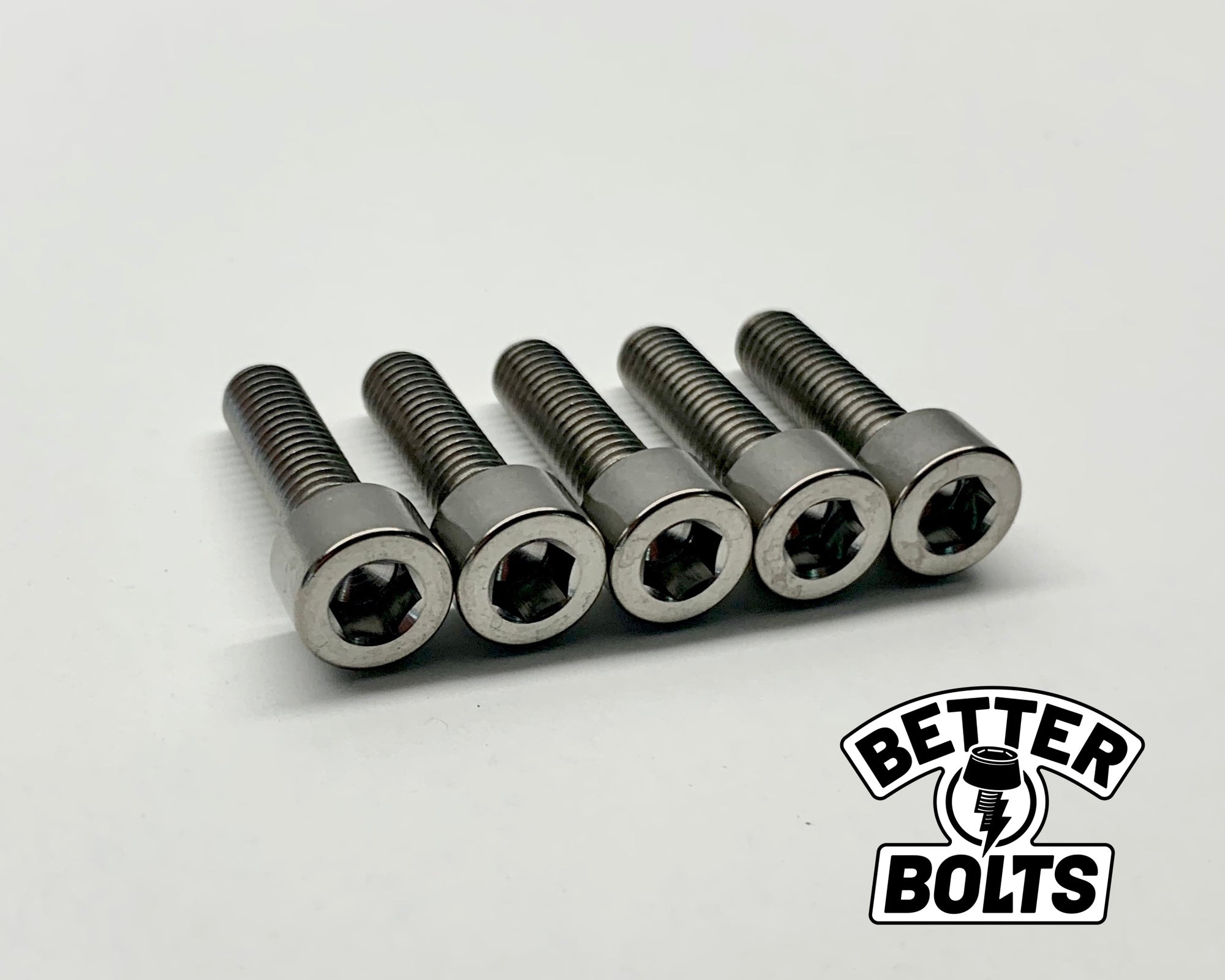 Titanium Mountain Bike Bolt - M6x22mm - Capped Head